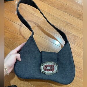 Denim Y2K shoulder bag